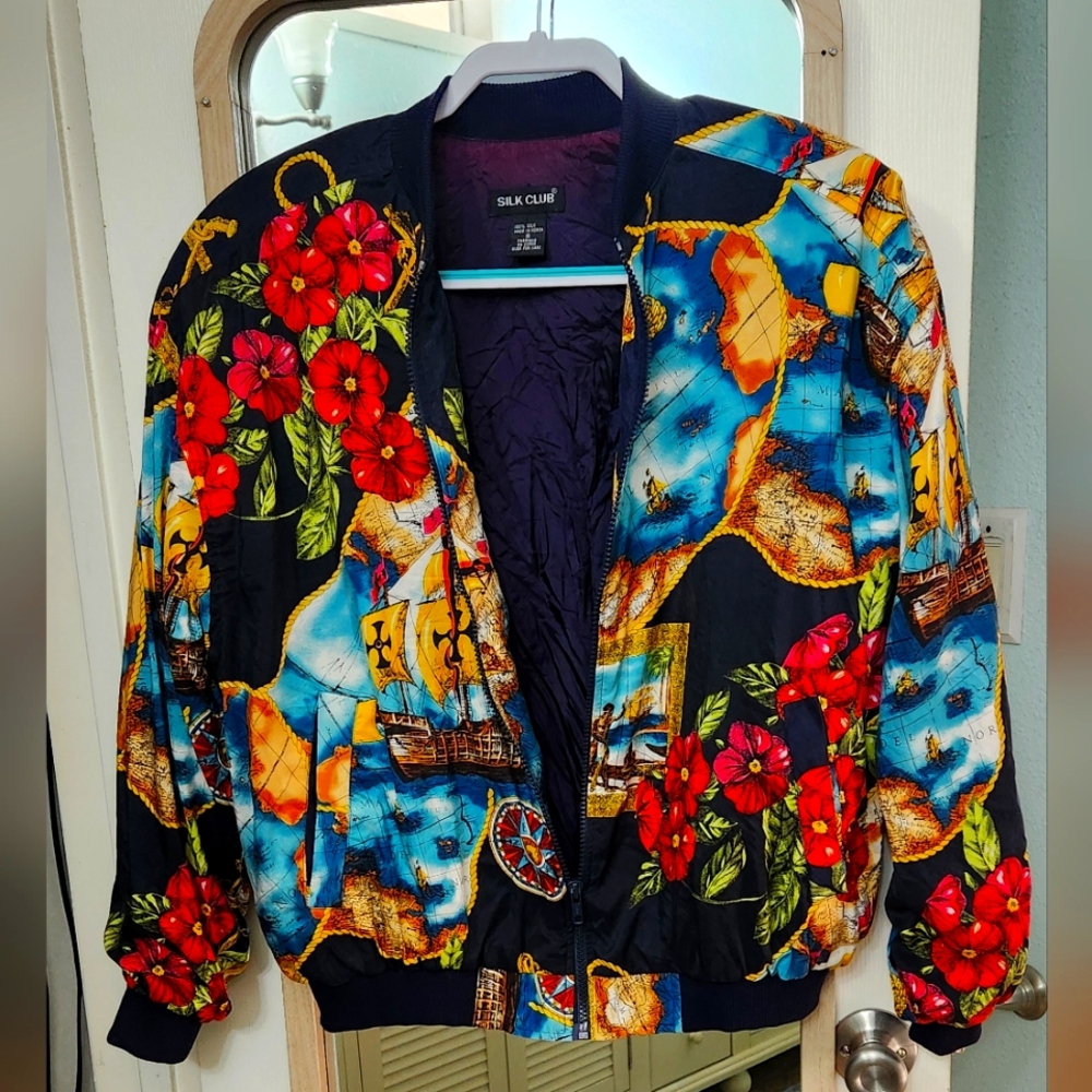 Women's Colorful Bomber Jacket